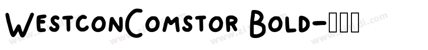 WestconComstor Bold字体转换